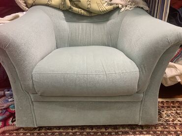 Прямые диваны: Диван/Кровать 2 м вместе с 2мя креслами в наборе/хорошего качества — 12