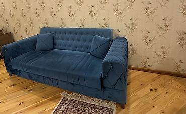Divanlar: Divan, İşlənmiş, Açılan, Bazalı, Vеlur parça, Çatdırılma yoxdur — 2