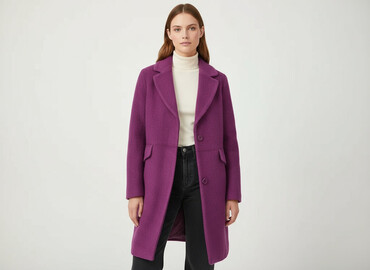 mohito kurtki zimowe wyprzedaż: H&M, Women`s coat, size L