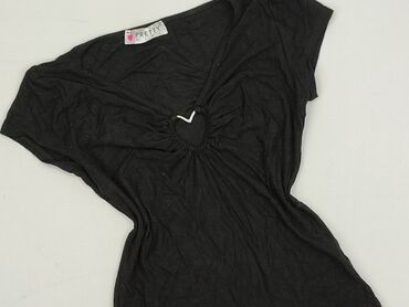 czarne bluzki prześwitujące: Pretty Girl, Women's blouse, size S (EU 36)