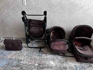 Коляски: Коляска, цвет - Коричневый, Б/у — 12