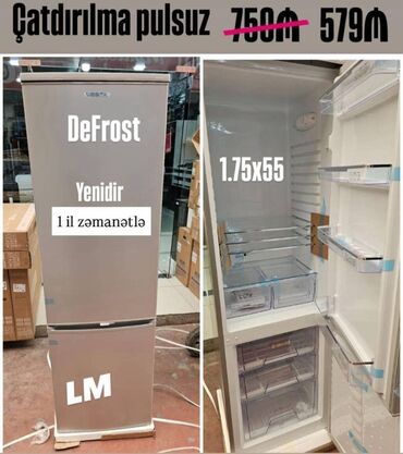 xaladenik islenmis: Yeni 2 qapılı Soyuducu Satılır