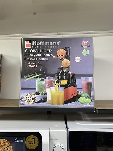 Шнековая соковыжималка Hoffmans Electronics HM-635 - Тип: медленная