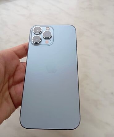 iphone 10 qiymeti irshad telecom: IPhone 13 Pro Max, 128 GB, Sierra Blue, Zəmanət, Face ID, Sənədlərlə