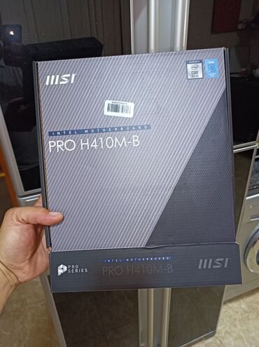 notbu: Материнская плата MSI PRO H410m, Новый