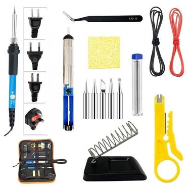 ящик для инструментов бишкек: Набор для пайки 220В (паяльник с насадками и аксессуарами) в чехле