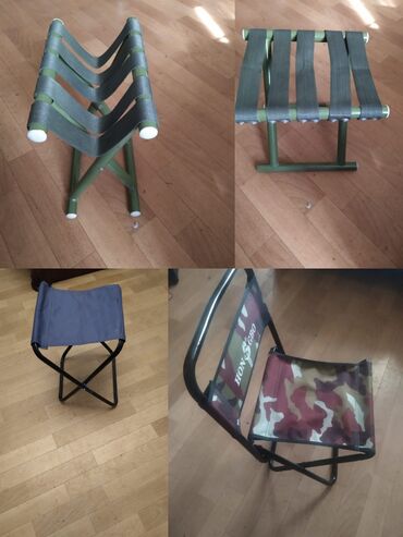 кресло для рыбалки: Продаю раскладные стульчики. Три вида.для рыбалки. охоты. для