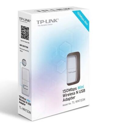 Klaviaturalar: Simsiz şəbəkə USB-adapteri TP-Link TL-WN723N TP-Link TL-WN723N —