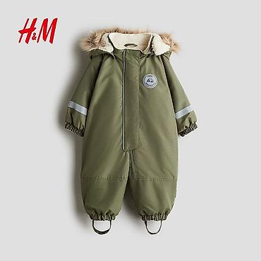 с начесом: Детский зимний комбинезон H&M Little Adventurer - Тёплый — 8