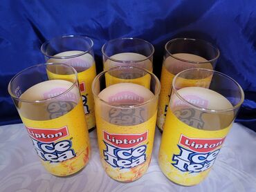 Čaše: Case vintaz,nove Ice Tea,rastal nemacke 0,5L. Case ice tea — 5