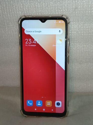 Redmi: Redmi, Redmi 10A, Б/у, 64 ГБ, цвет - Черный, 1 SIM, 2 SIM