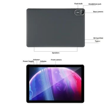 Tableti: NOV Tablet Cena:9000din 10.1-inčni Android 13 tablet sa 6GB RAM — 8