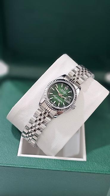 ucuz saat: Yeni, Qol saatı, Rolex, rəng - Yaşıl — 6