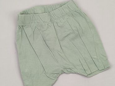 zara zielone spodnie: Szorty, H&M, 6-9 m, stan - Bardzo dobry