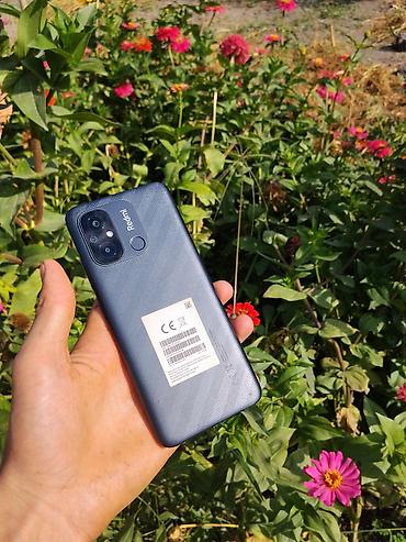 micro cd: Redmi, Redmi 12C, Б/у, 64 ГБ, цвет - Серый, 2 SIM — 1