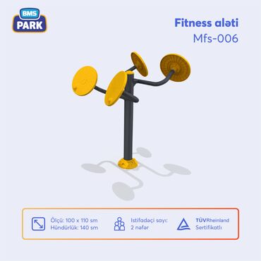 Digər trenajorlar: Keyfiyyətli çöl fitnes alətləri satışda Dayanıqlı metal konstruksiya — 11