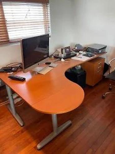 Kancelarijski stolovi: Radna ploča/produžetak za kancelarijski sto – polukružni segmenti - — 16