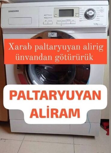 Paltaryuyan maşınlar: Xarab paltaryuyan alışı