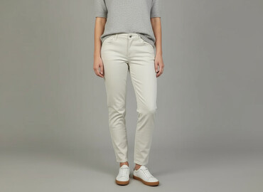 Women's Pants: Bershka, Spodnie materiałowe damskie, rozmiar S