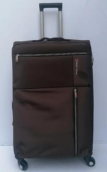 Putni koferi i torbe: Putni kofer na točkićima – Reddy Wenge, braon - Materijal: izdržljiva — 4