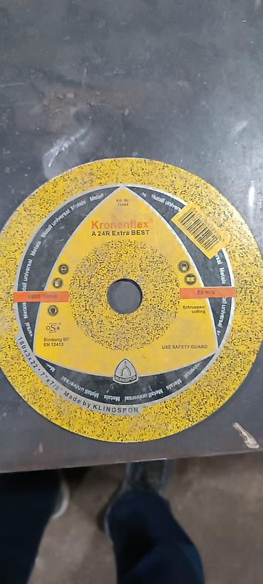 Kəsici disklər: UniFlex və Klingspor kəsici diskleri – daş və metal üçün Məhsul — 6