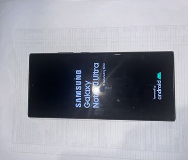 samsung galaxy note 5: Samsung Galaxy Note 20 Ultra, 256 GB, rəng - Qara, Sensor, Barmaq izi, Face ID