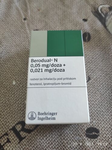 medicinski prsluk xl: Berodual sprej