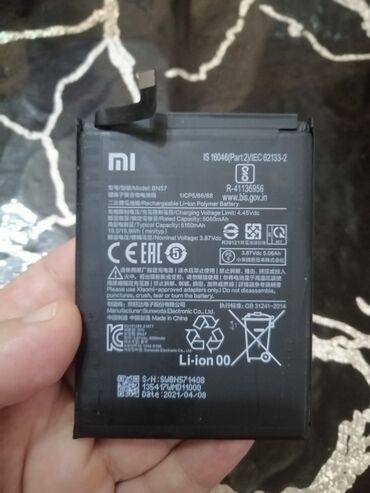 telefon hissələri: Xiaomi Poco X3 Pro batareya