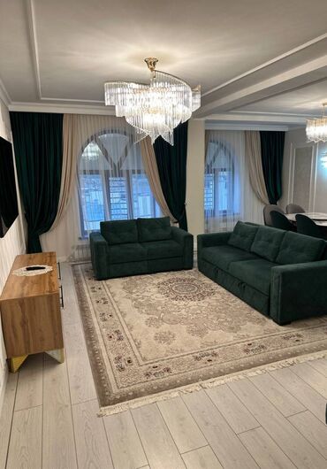 квартиры в 12 мкр: 4 комнаты, 140 м², Элитка, 13 этаж