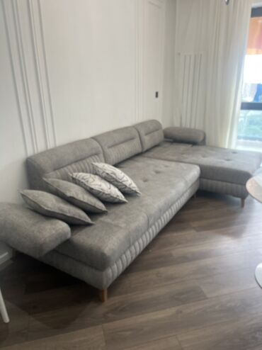 Divanlar: Künc divan, İşlənmiş, Açılmayan, Bazalı, Parça, Çatdırılma yoxdur — 2