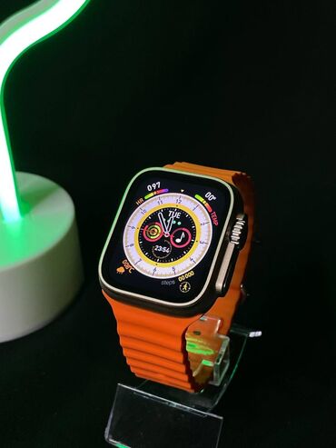 appl saat: Yeni, Smart saat, rəng - Gümüşü