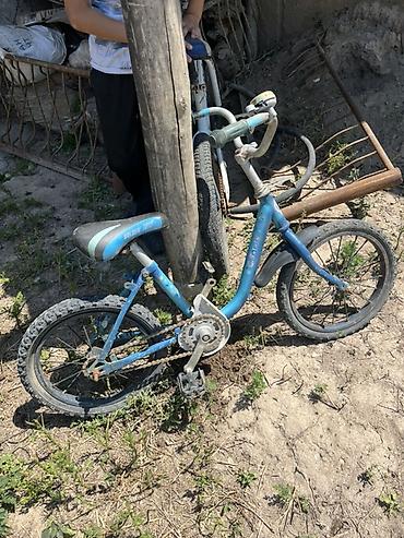 Балдар транспорту: Детский велосипед, размер колёс ориентировочно 14". - Стальная рама — 1