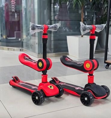 Игрушки: Детский самокат Ferrari, Новый детский самокат Ferrari (усиленный