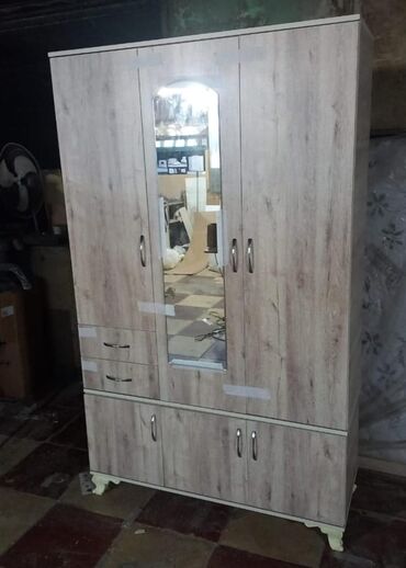 Dolablar: Açılan, 3 qapılı Düz dolab, Qarderob, paltar dolabı — 16