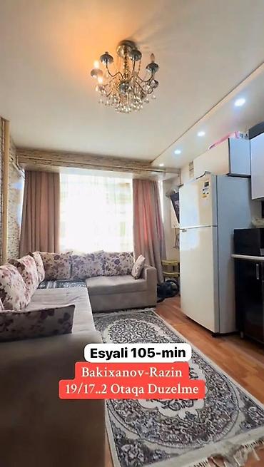 xirdalan mebel fabriki: Bakıxanov (Razin) ərazisində 2 otağa düzəlmə mənzil. Eşyalı. Plan və — 3