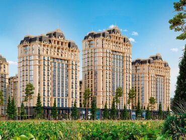 авангард квартиры в бишкеке: 3 комнаты, 119 м², Элитка, 13 этаж, ПСО (под самоотделку)
