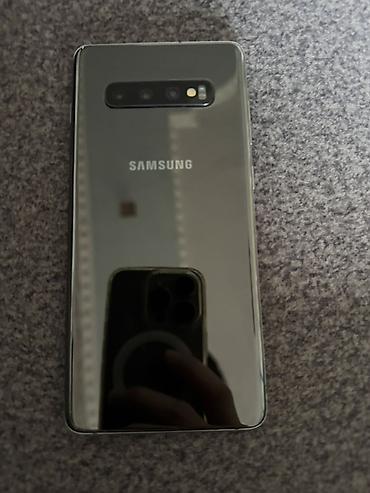 note 2: Samsung Galaxy S10, Б/у, 128 ГБ, цвет - Черный, 2 SIM — 1