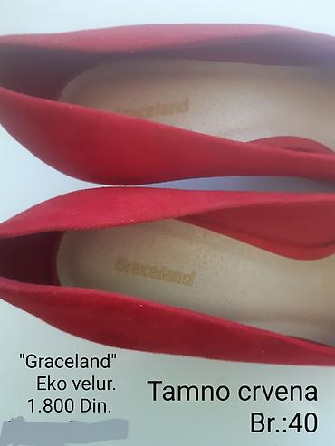 Salonke: Graceland ženske salonke - Model: špicasti vrh, niska štikla (kitten — 8