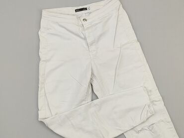 białe bluzki ludowe: Jeans, SinSay, L (EU 40), condition - Good