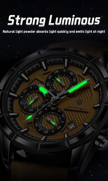 lux premium: ⌚ Poedagar 692 — gündəlik istifadə və klassik stil üçün ideal kişi — 7