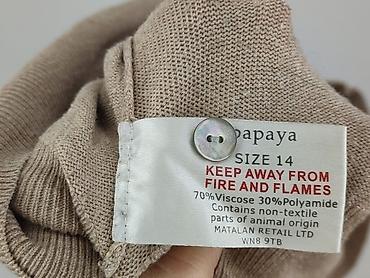 monkl sweater: Papaya, Sweter damski, rozmiar XL — 5