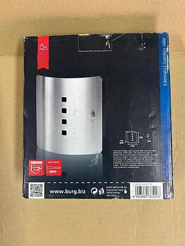 forma ideale barski set: Burg Wächter Key Box Quad – zidna kutija za ključeve - Moderan front — 10