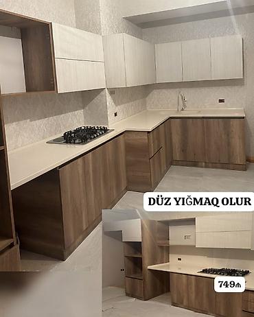 *749₼ 2ayın MƏTBƏX mebeli TƏCİLİ SATILIR*‼️ ÖLÇÜ:-7.35 ÜZƏRİNDƏ