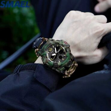 irsad telecom apple watch: Yeni, Qol saatı, Smart Berry, rəng - Yaşıl