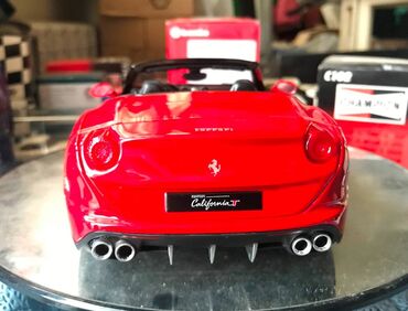 Avtomobil modelləri: Коллекционная модель Ferrari California T Open Red 2014 BBurago Scale — 22