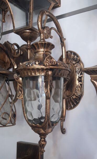 Bra, divar lampaları: Açıq hava divar bra-ları – həyət, terasa, eyvana və giriş qapılarına — 5