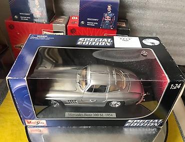 Avtomobil modelləri: Коллекционная модель Mercedes-Benz 300SL Coupe W198 Silver 1954 — 2