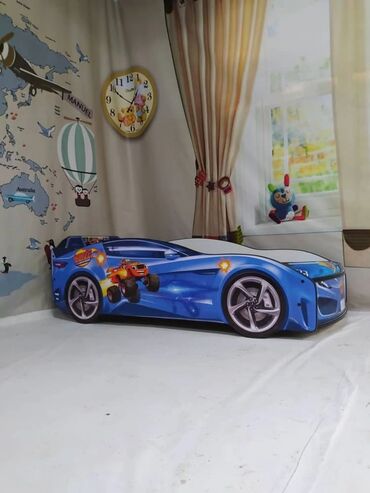 Другой домашний декор: Само вывоз Детская машинка кровать от 2х лет длина 1.80см ширина 80см