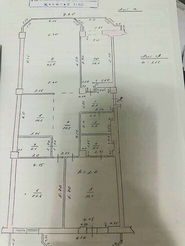 Продажа квартир: 3 комнаты, 174 м², Элитка, 2 этаж, Косметический ремонт