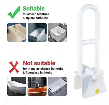 Ostale sanitarije: Drška za kadu RIDDER – pomoć pri ulasku/izlasku iz kade - Stabilna — 11